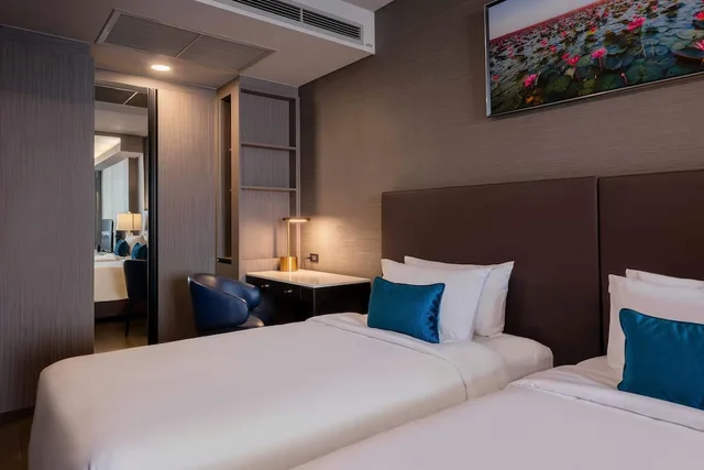 جناح بسرير فردي بغرفتي نوم، Wyndham Bangkok Queen Convention Centre 1/10