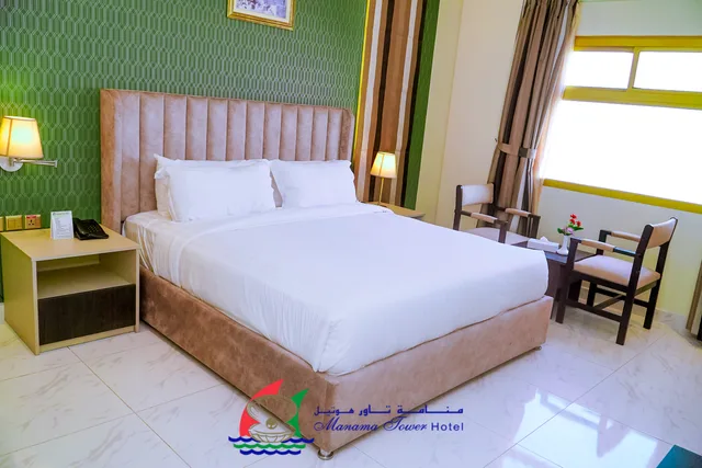 غرفة ديلوكس مفردة بسرير كينج، Manama Tower Hotel 3/4