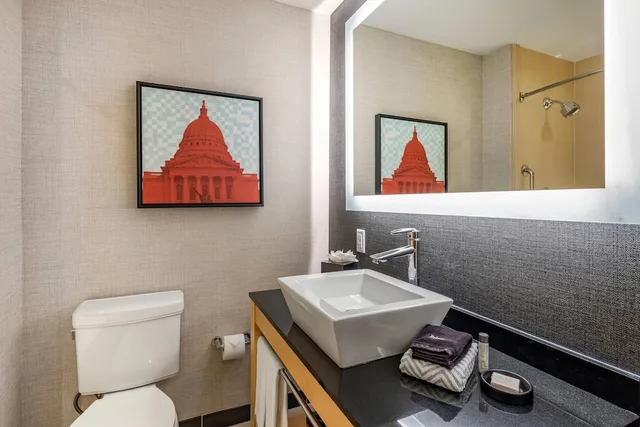 جناح استوديو بسريرين كوين مع أريكة، Cambria Hotel Madison East 4/7