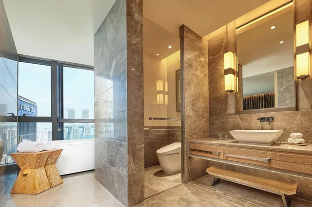 جناح تنفيذي بسرير كينج بغرفة نوم واحدة، The Westin Chongqing Liberation Square 4/4