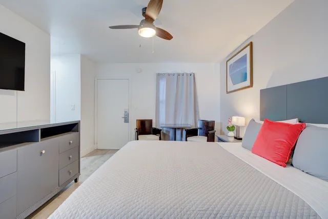 غرفة بسرير كينج لغير المدخنين، Leeward Motel By Capital O North Miami Beachside 1/10