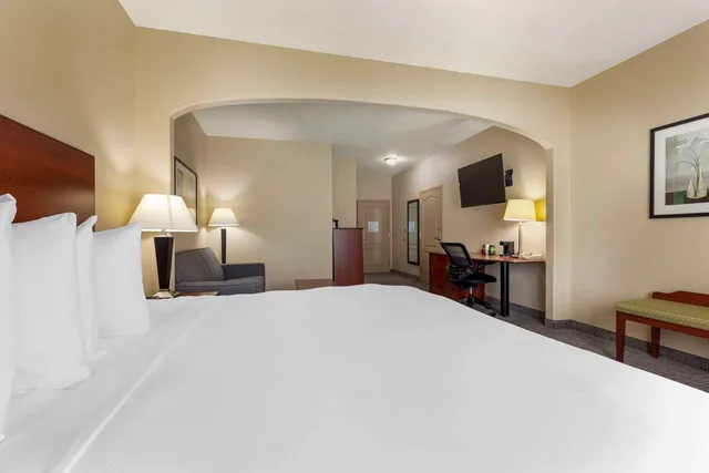 جناح بسرير كينج مع أريكة بمنطقة جلوس بحوض استحمام لذوي الإعاقة، Best Western Franklin Town Center Hotel & Suites 2/4