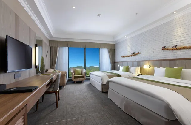 غرفة رباعية بسريرين مزدوجين، Yangmingshan Tien Lai Resort Spa 1/1