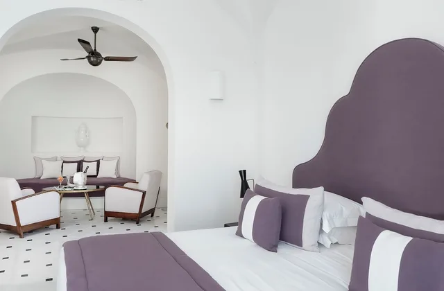 جناح جونيور بسرير كينج وسرير فردي، Miramalfi Hotel 3/5