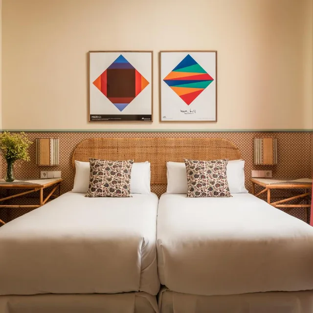 غرفة سوبيريور بسرير مزدوج، Hotel Abril 2/4