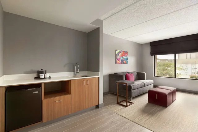Studio, Suite, 2 Queen Beds, Sofa, Hampton Inn Houston-Brookhollow 1/2