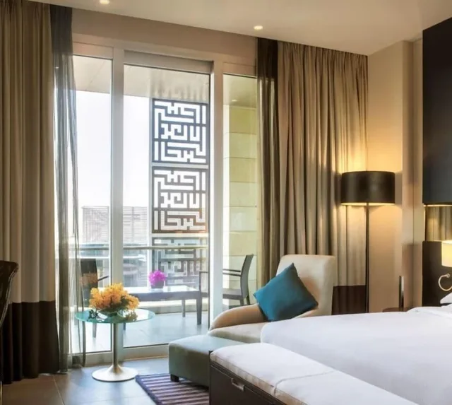 جناح بسرير فردي بشرفة بغرفتي نوم، The Abdali Boulevard Hotel 1/1