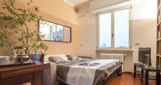 شقة بسريرين كوين بغرفتي نوم، Altido Warm Family Flat Apartment Milan 5/10