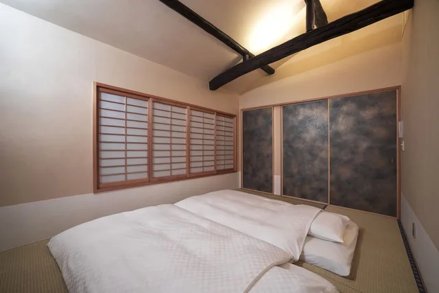 Deluxe, Suite, Twin Beds, 2 Futon Beds, Rinn Machiya Kuon 2/3
