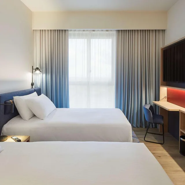 غرفة بسرير فردي، Hampton By Hilton Barcelona Fira Gran Via 4/7