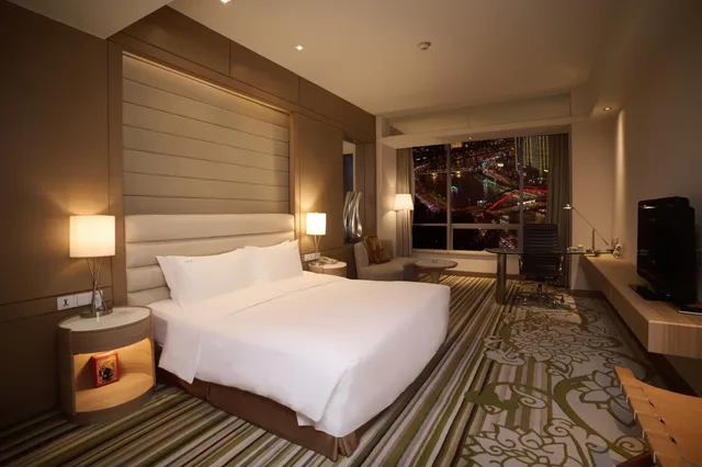 غرفة قياسية بسرير كينج بإطلالة، Holiday Inn Tianjin Riverside 3/6