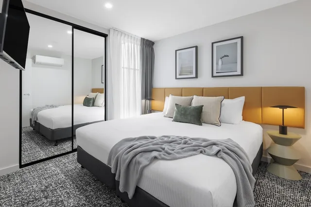 شقة متصلة بسريرين كينج بغرفتي نوم، Punthill Essendon North Apartment Hotel 1/3