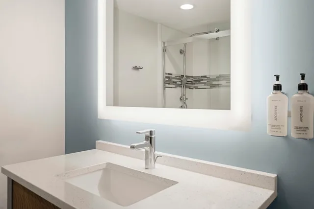 جناح استوديو بسرير كينج بغرفة نوم واحدة مع أريكة، EVEN Hotel Ann Arbor 4/5
