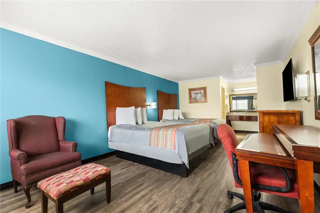 غرفة بسريرين مزدوجين، Americas Best Value Inn And Suites Aberdeen 3/5
