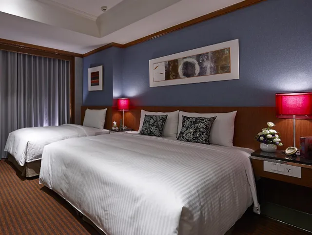 غرفة ديلوكس ثلاثية بسرير مزدوج وسرير فردي، Beauty Hotels Taipei - Hotel Bchic 1/2