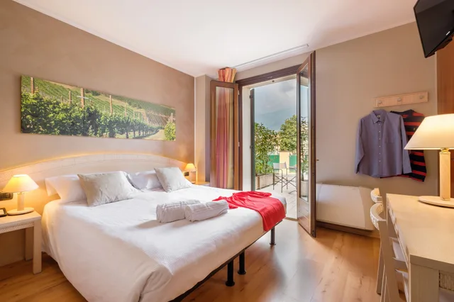 غرفة كلاسيكية بسرير كينج بإطلالة على الجبل، Hotel San Giacomo Sport & Relax 2/9