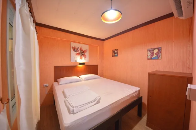 غرفة قياسية بسرير مزدوج بحمام مشترك، Phangan Barsay Hostel 1/1