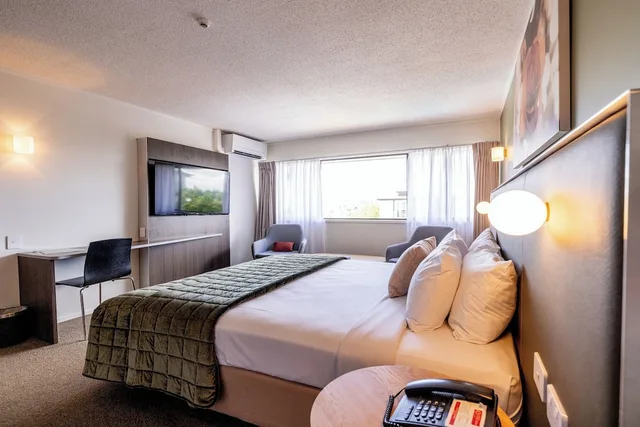 غرفة سوبيريور بسرير كينج في الطابق الأرضي، Rose Park Hotel Auckland 3/10