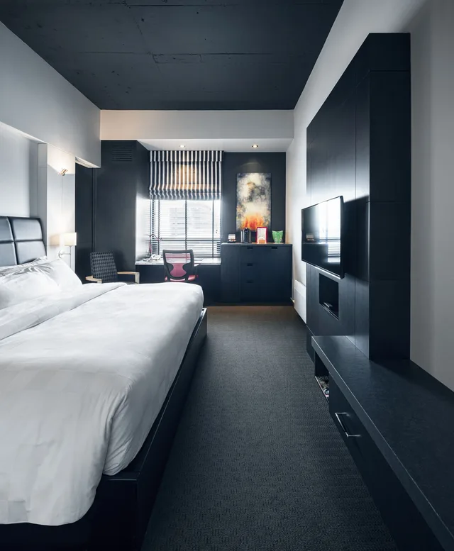غرفة قياسية بسرير كينج، Hotel Alt Quebec 1/9