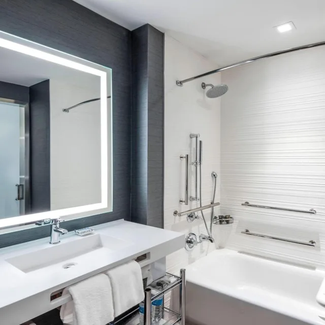 غرفة بريميوم بسرير كينج بإطلالة مع أريكة، Ac Hotel Denver Downtown 4/6