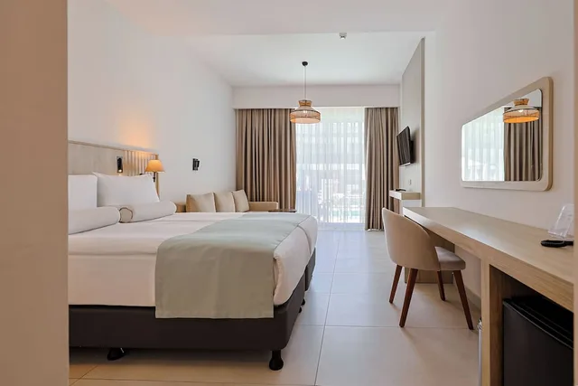 Elite, King Bed, Sofa, Victoria Princess Hotel Side - Adults Only 6/7