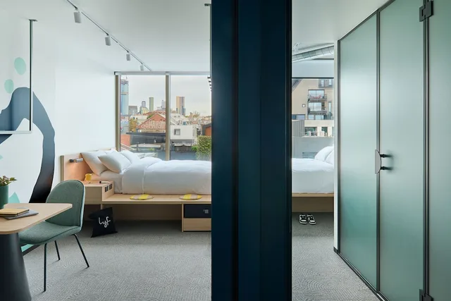 Two of a Kind, 2 Queen Beds، Lyf Collingwood Melbourne 1/1