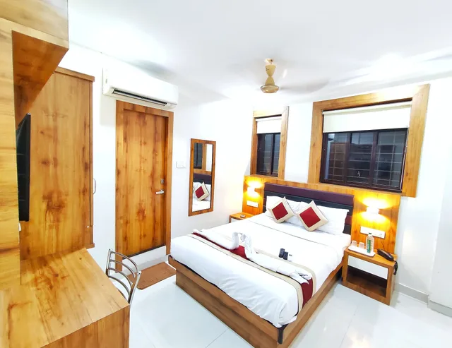 غرفة ديلوكس بسرير مزدوج بإطلالة على الجبل، Hotel Royal Ladakh 2/6