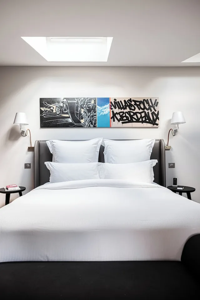 Atelier, King Bed، Villas Foch Boutique Hotel and Spa Bordeaux 2/6