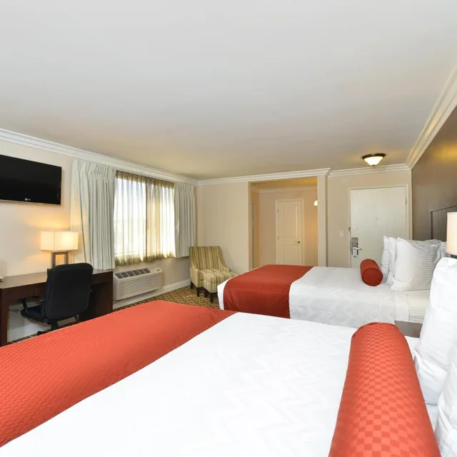 غرفة ديلوكس بسريرين كوين، Best Western Plus LA Mid Town Hotel 1/7