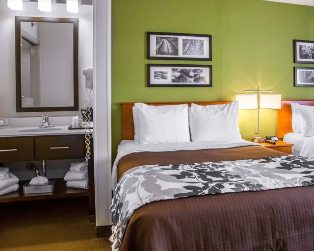 غرفة قياسية بسريرين مزدوجين، Sleep Inn Midway Airport 5/8