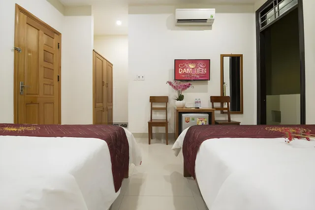 غرفة عائلية رباعية، Dam Tien Hotel 3/3