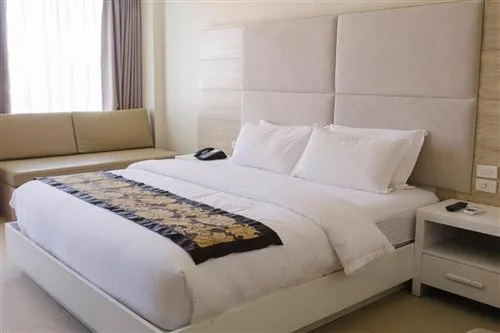 غرفة ديلوكس بسرير مزدوج، The Muse Beach Front Hotel Boracay 1/2