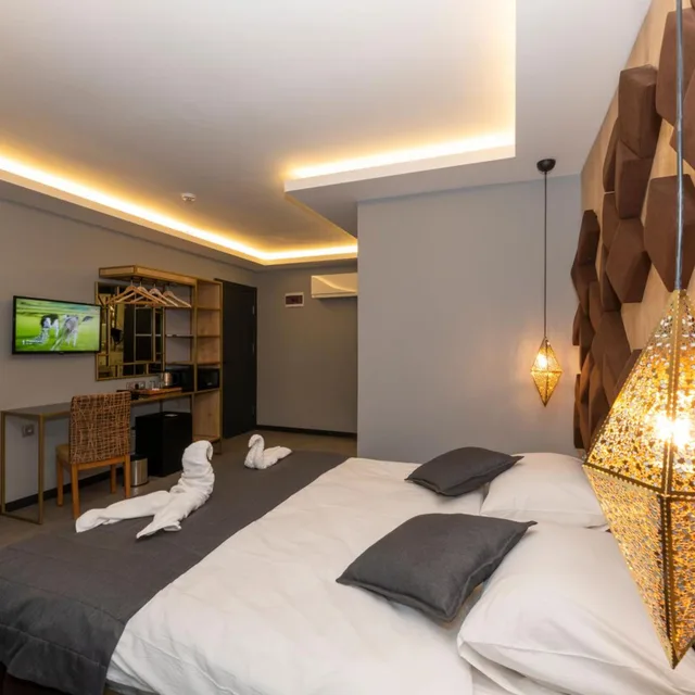 غرفة ديلوكس بسرير مزدوج، Fly And Stay Airport Hotel 3/10