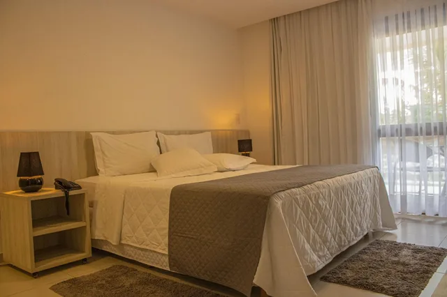 غرفة ديلوكس بسرير مزدوج بإطلالة على الحديقة، Viva Barra Hotel Pousada 2/3