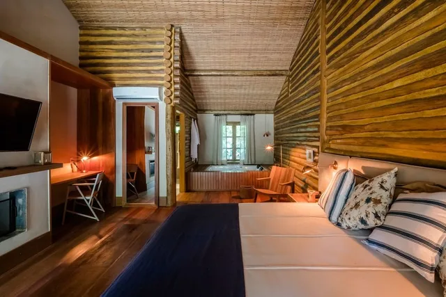 Chalet, King Bed, Hydromassage، Pousada Tankamana 3/3