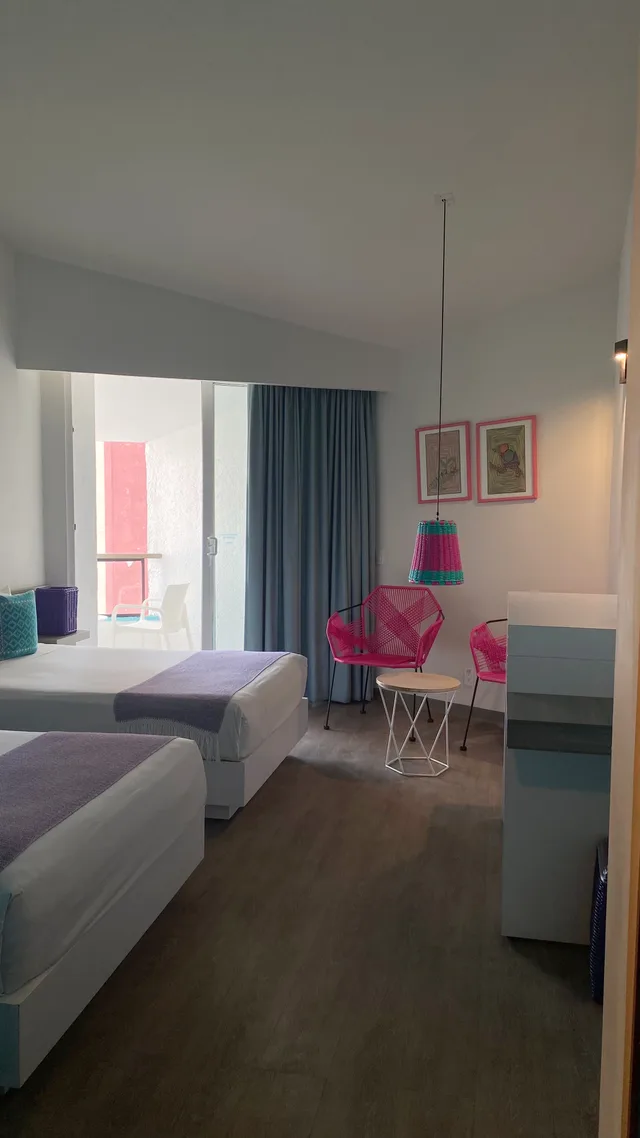 غرفة ديلوكس ثلاثية بسريرين مزدوجين، Fontan Ixtapa 3/8