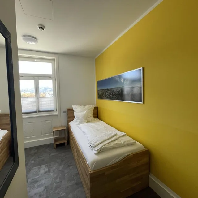 غرفة مفردة بحمام خاص، Bahnhof Balingen Hotel 1/8