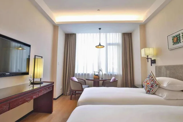 غرفة بسريرين منفصلين، SSAW Boutique Hotel Shanghai Yilin 1/1
