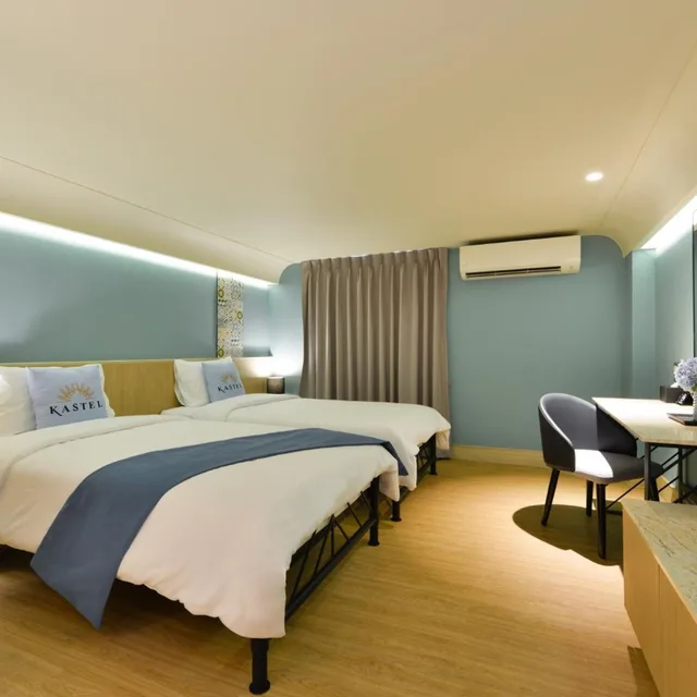 غرفة سوبيريور بسريرين منفصلين، Kastel Bangkok Hotel 2/8