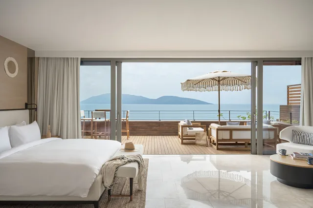 غرفة بسرير كينج بإطلالة على البحر، METT Hotel & Beach Resort Bodrum 2/2