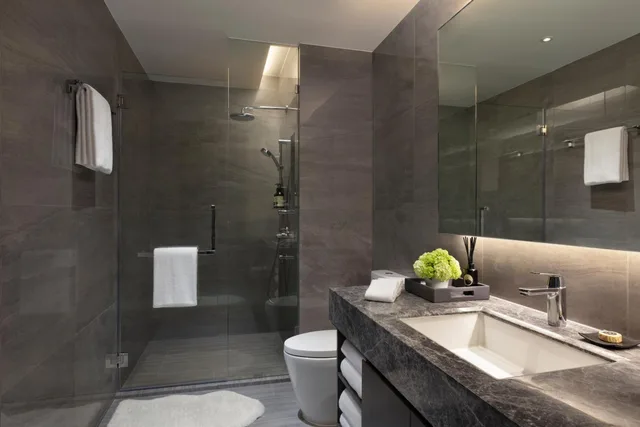 غرفة تنفيذية بسرير كينج وسريرين منفصلين بغرفتي نوم، Ascott Embassy Sathorn 3/4