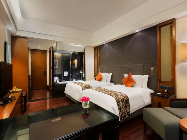 غرفة ديلوكس بسريرين منفصلين، Worldhotel Grand Dushulake Suzhou 2/3