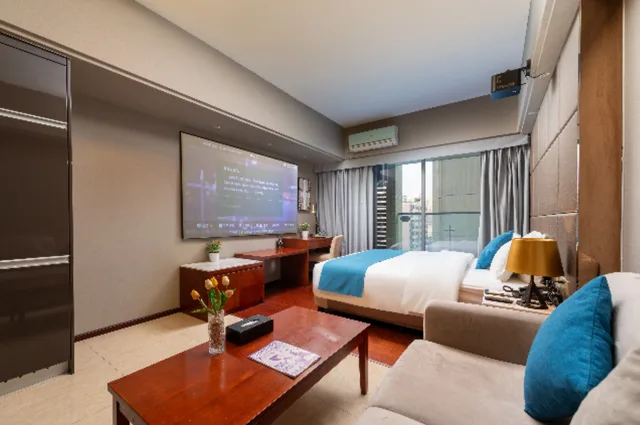 Cinema, Superior, King Bed، Poltton International Apartment (Foshan Zumiao Lingnan Tiandi Branch) 2/2
