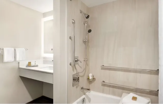 غرفة ديلوكس بسرير مزدوج لذوي الإعاقة، Doubletree By Hilton Mclean Tysons 2/2