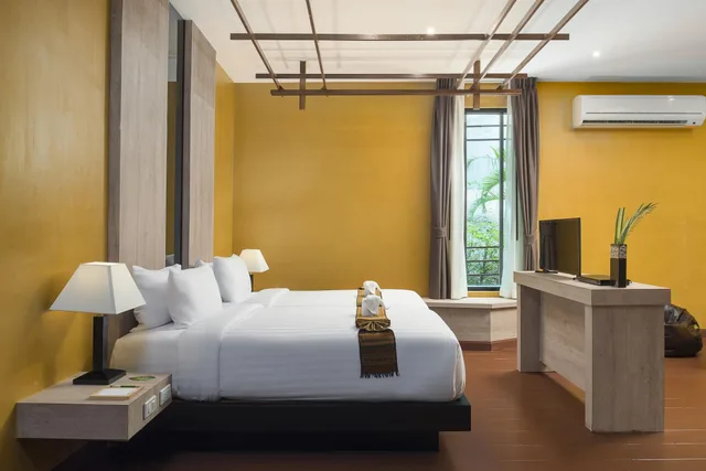 غرفة عائلية كبيرة بسرير كينج وسريرين منفصلين بجاكوزي، Panviman Resort Koh Phangan 2/2