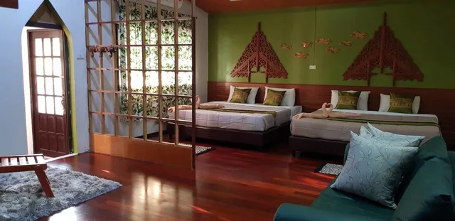 غرفة عائلية بسريرين كينج، The Park Ayutthaya Resort And Spa 3/6