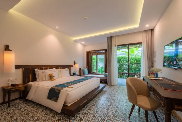 بنغل بسرير كينج بإطلالة على الحديقة، Alibu Resort 1/7