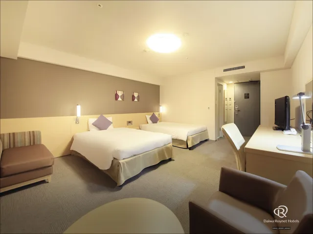 Standard, Twin Beds, North Wing، Daiwa Roynet Hotel Yokohama Kannai 3/6