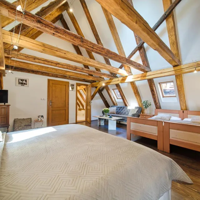 Suite, Attic، Hotel-Restaurant Svamberský Dum 7/10