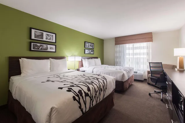 غرفة بسريرين كوين، Sleep Inn & Suites Ingleside - Corpus Christi 1/2
